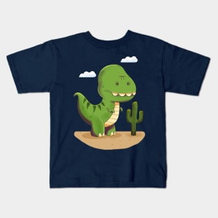 T-Rex No Internet Kids T-Shirt